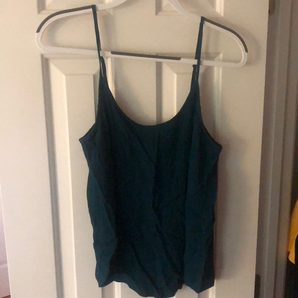 Teal tank top